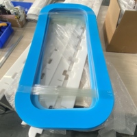 Panneau diffuseur de lumière en polycarbonate blanc laiteux résistant aux chocs, sur mesure, usiné CNC, épaisseur personnalisée, thermoformé, LED personnalisé