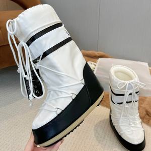 Bottes d'hiver pour hommes de qualité supérieure, détachables, style spatiale, nouvelle collection automne-hiver 2026, avec fourrure et couture en coton véritable - Product Image 3