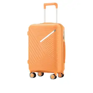 PP LUGGAGE SET 20 2 28 INCH CHINA FACTORY DIRECTLY SUPPLY DOUBLE WHEEL HIGH QUALITY CUSTOMIZED PP LUGGAGE SET