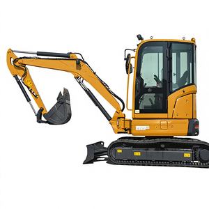 Excavadora de orugas de 3.5 toneladas XE35U de la mejor marca china 2026 con orugas de goma para motor, bomba hidráulica y engranajes, 1 año de garantía - Product Image 1