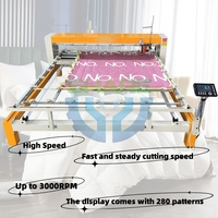 Machine à coudre CNC pour broderie de matelas en Chine Machine de courtepointe à une aiguille pour ordinateur Machines de prix