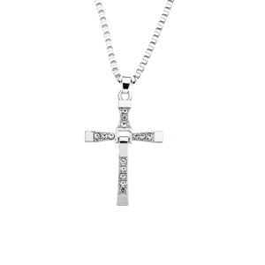 Collana con Ciondolo a Croce in Cristallo di Dominic Toretto da <span class=keywords><strong>Fast</strong></span> <span class=keywords><strong>and</strong></span> <span class=keywords><strong>the</strong></span> <span class=keywords><strong>Furious</strong></span>, Gioiello Regalo per Uomo - Product Image 6