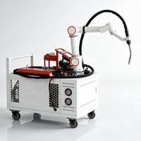 Système de robot de soudage collaboratif intelligent complet à 6 axes pour le soudage d'objets en métal