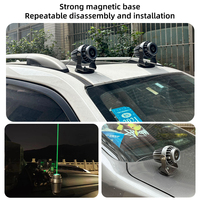 Laser de voiture haute luminosité, lumière laser montée sur le véhicule, lumière laser de sécurité routière