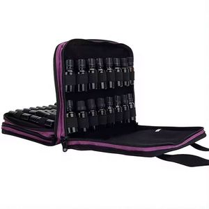 Free Sample Multifunctional Cosmetic <b>Case</b> Essential Oil <b>Carrying</b> <b>Case</b> Bottles Organizer for Travel Aromatherapy Storage Bag - Product Image 1