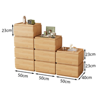 Supplier Cina harga diskon OEM ODM MOQ kecil dropshipping lemari sudut desain modern furnitur rumah lemari penyimpanan kayu