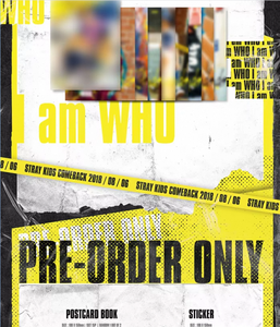 Stray Kids I AM WHO 2ème mini-album édition standard, CD musical Kpop officiel original scellé avec photobook et photocard QR - Product Image 5