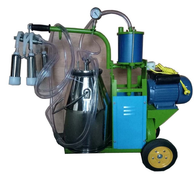 Huiju Goat Cow Automatic Milking Machine with 25 L Milk Bucket HJ-CM011PS