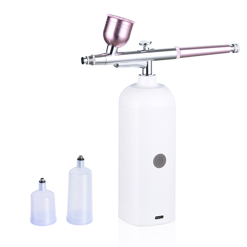 Make up air brush cake compresor tattoo spray airbrush machine makeup kit con mini compressore d'aria etichetta privata