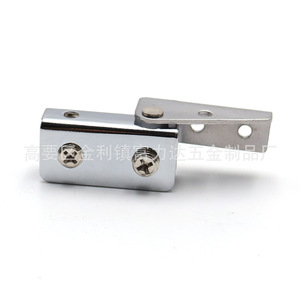 F-804 บานพับสแตนเลส ชุบโครเมียมเงา ติดผนัง อุปกรณ์ห้องน้ำ ดีไซน์เรียบง่าย - Product Image 1