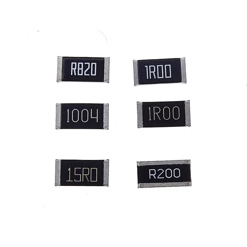 Resistencia smd código hoyh0603 de película gruesa, 1/2w 0.5ohm ~ 100ohm de yageo resistencia smd