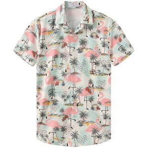 Rapper Mandarin Collar Sleeveless Horn Button Twill Anti-UV Quick Dry Casual Stylish Men's Shirts Hawaiian Beach Summer - Product Image 4