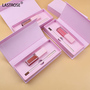 Großhandel 2-in-1 Vegan Creamy Lip Liner und Lip gloss Set Private Label Klar rosa Lip gloss mit Liner Kit - Product Image 5