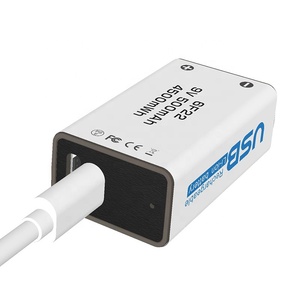 Piles AA/AAA rechargeables au lithium-ion 1,5 V, type C, alcalines sèches, avec chargement USB - Product Image 2