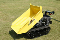 Mini-dumper ANT BY400M, chargeurs de remorques à benne basculante, mini-chargeur à essence pour travaux de jardinage