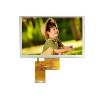 5 Zoll TFT LCD Displaymodul 800x480 Auflösung Touchscreen für Tragbare Monitore und Industriesteuerungen