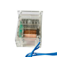 Compteur d'impulsions mécanique intégré 6 chiffres, étanche, DC12/24V avec borne de connexion filaire, usage industriel, vente en gros
