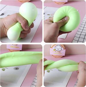 Jouet Squishy en forme de Baozi, jouet sensoriel anti-stress extensible pour la thérapie manuelle, cadeau de relaxation pour le bureau TOYSRUNNER 5-7 - Product Image 2