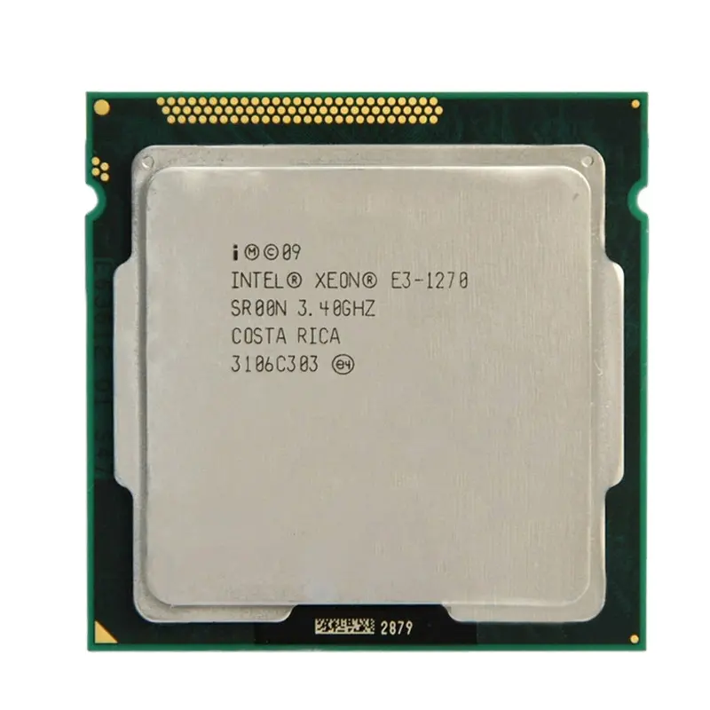 Computer Hardware And Software For Intel Xeon E3-1270 3.4GHz LGA1155 8MB Quad Core CPU Processor E3 1270 SR00N