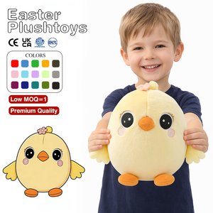 Peluche Poussin de Pâques OEM ODM, Jouet en Peluche Coloré et Mignon Fait Main, Personnalisable, Vente Chaude - Product Image 1