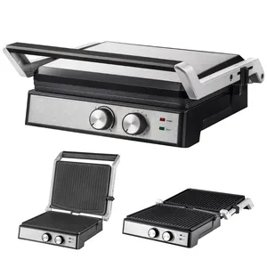 Hot Sale New Digital Professional Top Ranking Platte Elektrische Panini-Presse BBQ Grill Kommerzielle schnelle Heizung Panini Grill