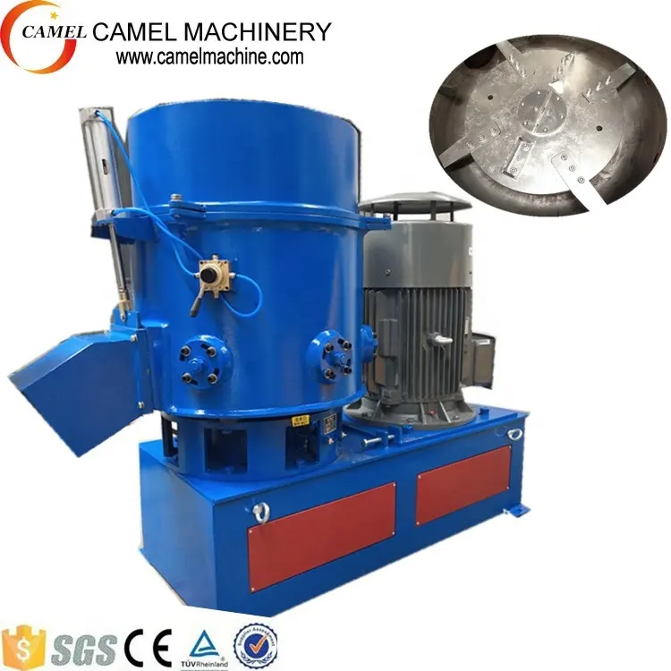 plastic agglomerator High capacity plastic film granulator making machine agglomerator manufacturers