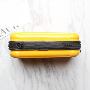 สีฟ้าสีดำสีแดงโลโก้โปรโมชั่น ABS PC พลาสติกกระเป๋าเดินทาง MINI กล่องซิปสำหรับสตรี Cosetics - Product Image 3