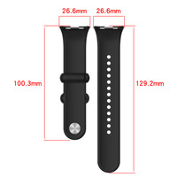 Bracelets de montre intelligents à la mode Montre intelligente en silicone respectueuse de la peau de style sport pour xiaomi mi band 8 pro