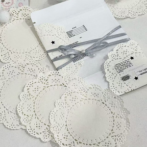Vente en gros de napperon en <span class=keywords><strong>papier</strong></span> Tapis de <span class=keywords><strong>table</strong></span> jetable décoratif pour gâteaux pour restaurants <span class=keywords><strong>table</strong></span> à manger - Product Image 2