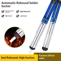 Pompe à dessouder en aluminium, pistolet à dessouder, stylo à dessouder, outil de dessoudage sous vide manuel pour réparation de circuits imprimés