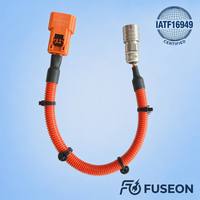 Kabel Baterai Daya Tinggi 1000V OEM Pabrik, Tembaga Berlapis Timah, Isolasi PVC, Antarmuka Pengisian Daya EV, Inverter Penyimpanan Energi
