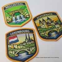 Accessoires vestimentaires : Badges et écussons thermocollants en feutre non tissé écologique pour vêtements, logos personnalisés, et écussons tissés pour vestes universitaires et chapeaux