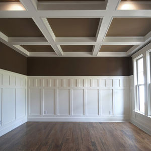 बेसबोर्ड कोने ट्रिम घर mdf मोल्डिंग स्कर्ट डिजाइन के साथ डिजाइन mdf ट्रिम बेबोर्ड आधुनिक मुकुट मोल्डिंग - Product Image 1