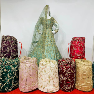 Royal Luxury Wedding Ensemble Full Flair Jarkan Stones <b>Ball</b> Gown with Show <b>Stopping</b> Dupatta Elegant Women Bridal Dress - Product Image 1