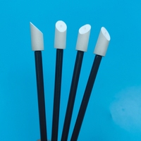 Bâtonnet de nettoyage T-21 à haute absorption avec embout en PU de 8 mm pour imprimantes DTF et DTG, bâtonnet en mousse PU incliné pour l'élimination de l'encre
