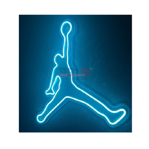 Enseigne Néon LED Rétro-éclairage Jouant au Football Étoile de Basketball pour Enfants Fête Mariage Décoration Cadeau de Noël Voiture Centre Commercial Entreprises - Product Image 1
