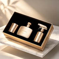 150ml 200ml Runde Flache Aromatherapie-Glasflasche Raumduft Mattiert Gold Schwarz Aromatherapie Ätherisches Öl Glasflasche Gläser