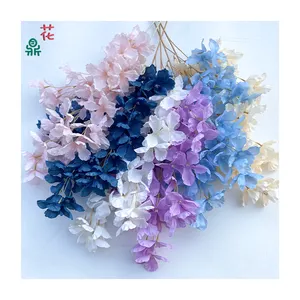 Crypto Ceiling King Wedding Hall Ceiling Decoration Silk Flowers Commercial Arrangement Artificial Flowers