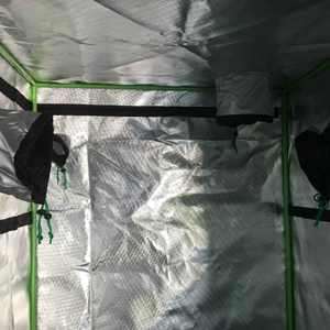 Vente en gros sur mesure 600D 2x2 3x3 4X4 5X5 8X4 8X8 10X5 10X10ft salle <span class=keywords><strong>de</strong></span> culture hydroponique d'intérieur kit complet tente <span class=keywords><strong>de</strong></span> culture - Product Image 4