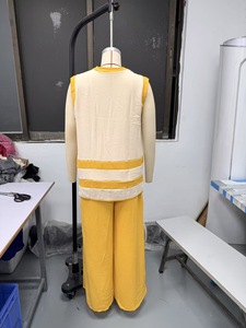 Costume de bureau décontracté et confortable pour femme, personnalisable, tenue professionnelle, vêtements de maison, velours uni, séchage rapide - Product Image 6