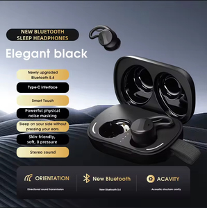 2025 New America Mini Audionic Earbuds Wireless In-Ear Sleeping <strong>Earphones</strong> Digital Display Battery Side Sleeping No-<strong>Feel</strong> Wearing - Product Image 5