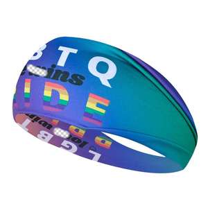 Diadema Deportiva Arcoíris LGBTQ, Absorbente de Sudor, para <span class=keywords><strong>Yoga</strong></span>, Accesorios para el Cabello, Venta al Por Mayor - Product Image 3