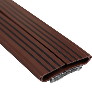 Bande d'étanchéité pour portes et fenêtres en PVC, design creux, anti-poussière, coupe-vent, auto-adhésive - Product Image 2