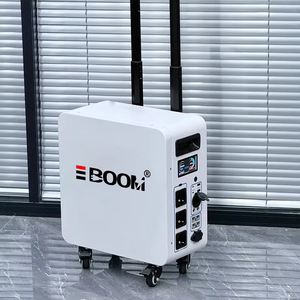 สถานีไฟฟ้าไฮบริดแบบติดตั้งบนแร็ค 48V 1000-5000W คลื่นไซน์บริสุทธิ์ MPPT IP65 แบบพกพา สามารถวางซ้อนกันได้ แบตเตอรี่ภายนอก LiFePO4 48V300AH - Product Image 1