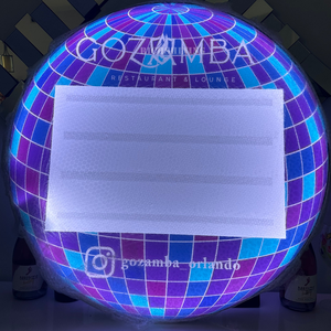 RICHSHINING LED marquesina tablero acrílico DIY carta tablero club nocturno LED botella presentador Aplicación Control VIP glorificador - Product Image 4