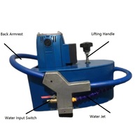 Routeur de profilage de bord de pierre portable pour comptoir 220V Machine de meulage et de bordure de pierre portative pour marbre et granit