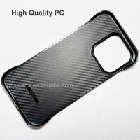 Vente en gros de coques de téléphone PC vierges par sublimation dorée galvanisée 2d pour iPhone 16 15 14 13 Pro Max