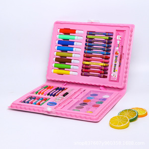 Kit de Dibujo para Niños, Venta Caliente de Fábrica, Suministros y Herramientas de Arte y Manualidades, Útiles Escolares, Crayones, Rotuladores de Colores, Set de Arte - Product Image 3
