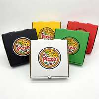 Boîtes à pizza en papier ultra-résistantes, pliables rapidement, durables, pour emporter, personnalisées, fabricant de boîtes à pizza