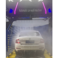 Système de lavage de voiture automatique sans contact à haute puissance au meilleur prix avec nettoyage intelligent à haute pression